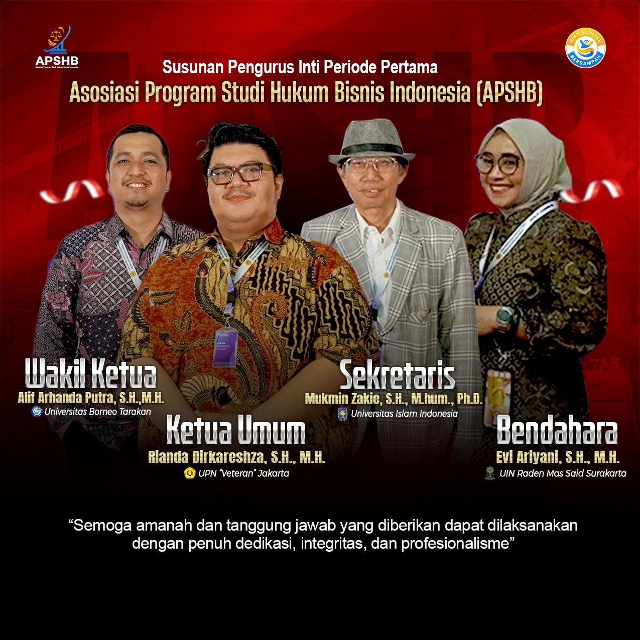 Momen Bersejarah, Fakultas Syariah UIN Surakarta Jadi Pionir Pembentukan Asosiasi Prodi Hukum Bisnis Indonesia